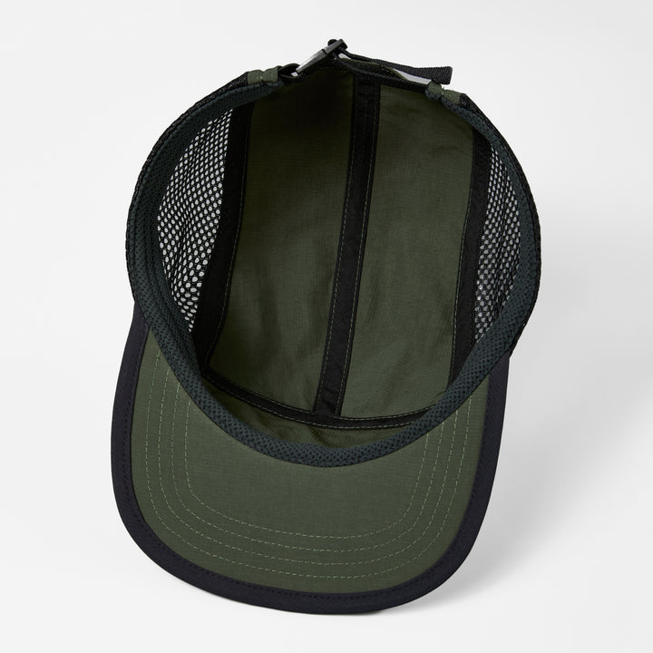 Blank  5 Panel Nylon Mesh Camper Hat- 5209(Recycled)