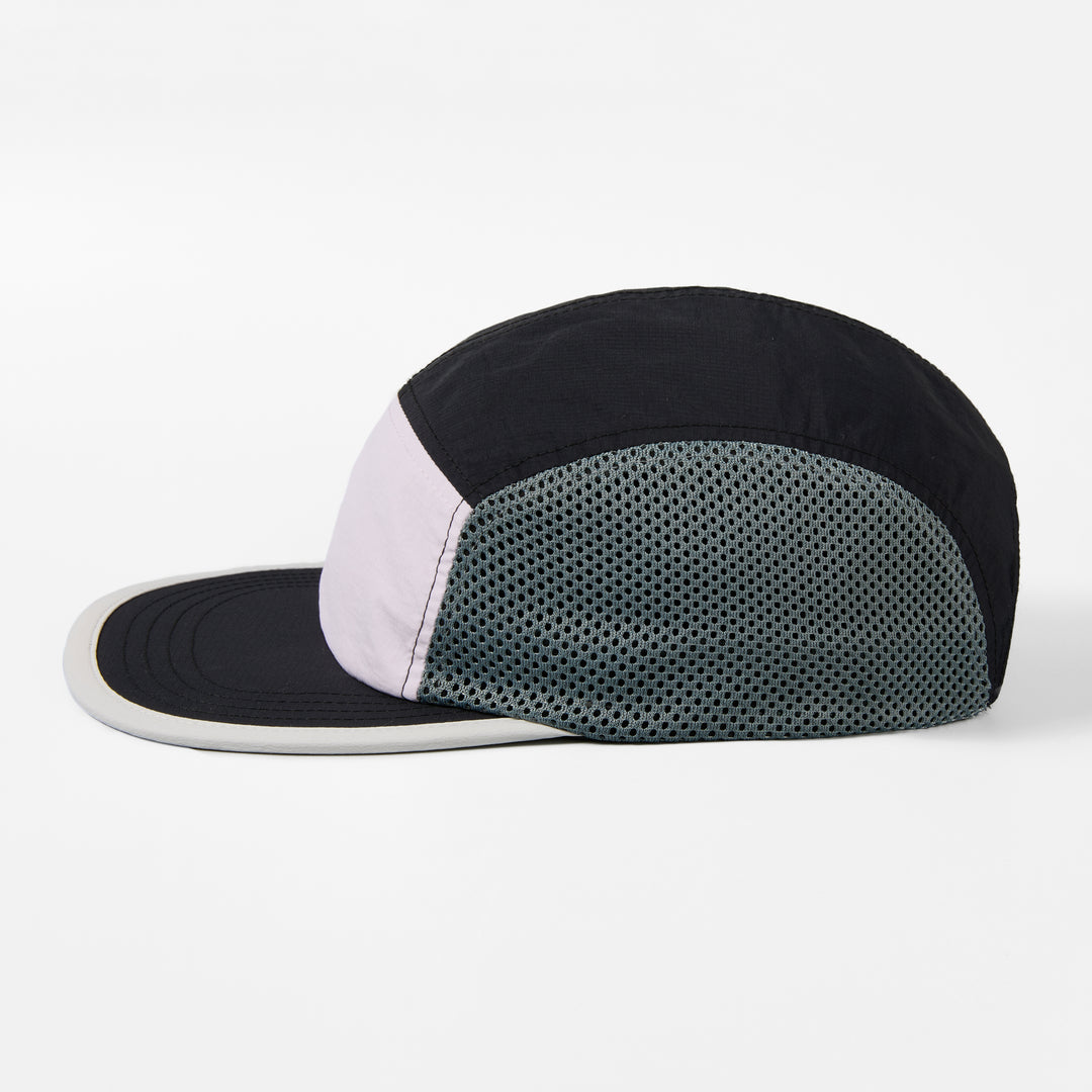 Blank  5 Panel Nylon Mesh Camper Hat- 5209(Recycled)