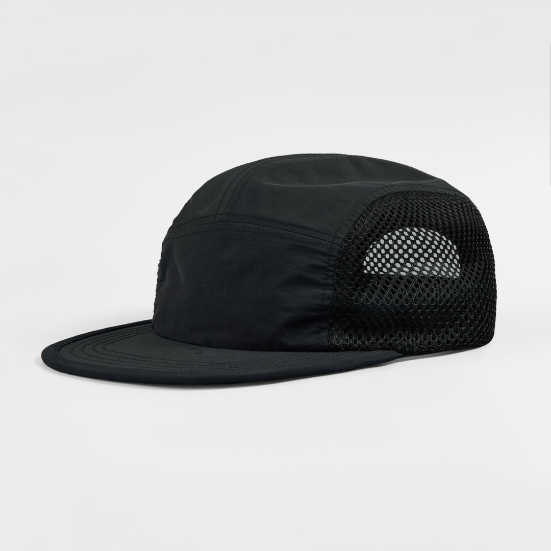 Blank  5 Panel Nylon Mesh Camper Hat- 5209(Recycled)