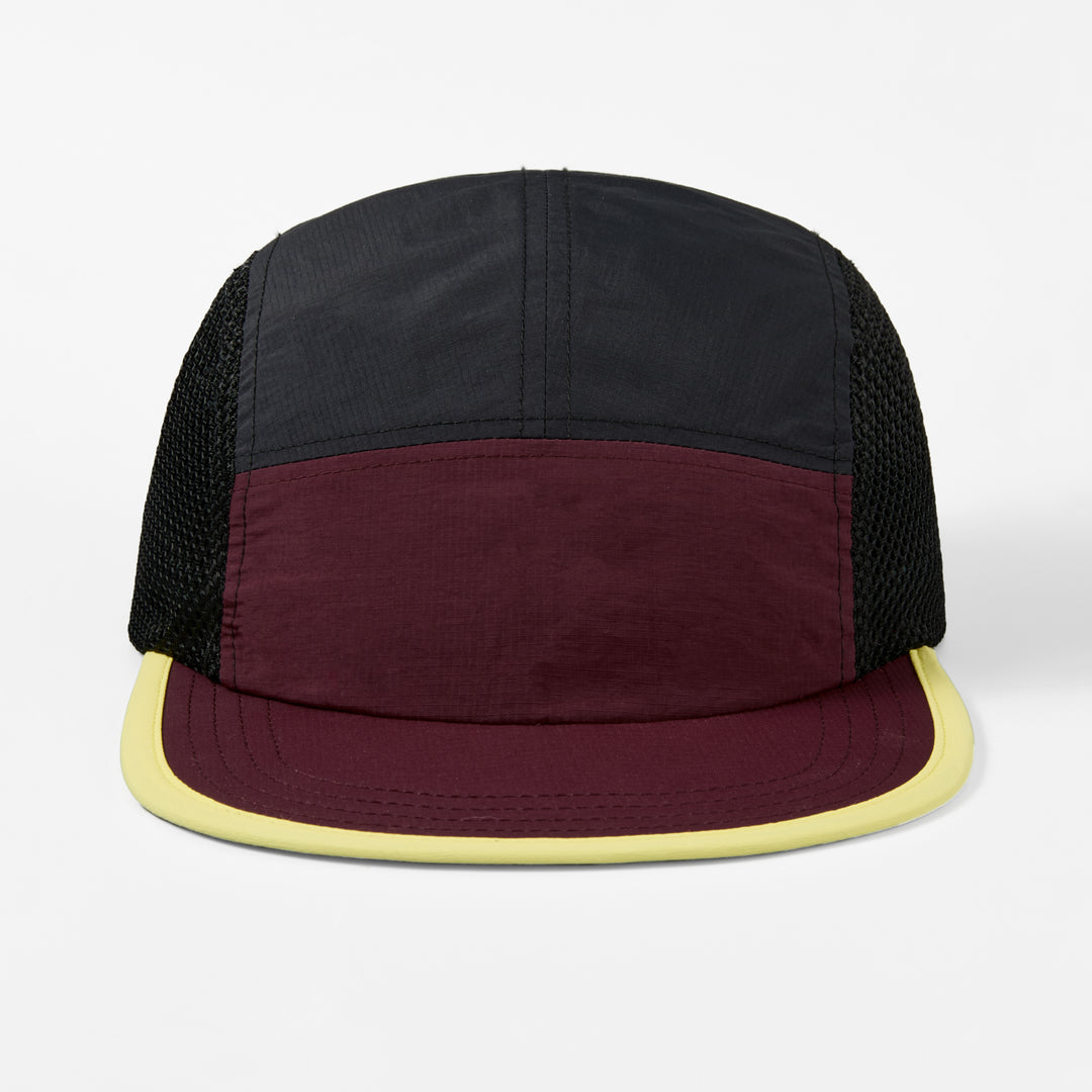 Blank  5 Panel Nylon Mesh Camper Hat- 5209(Recycled)