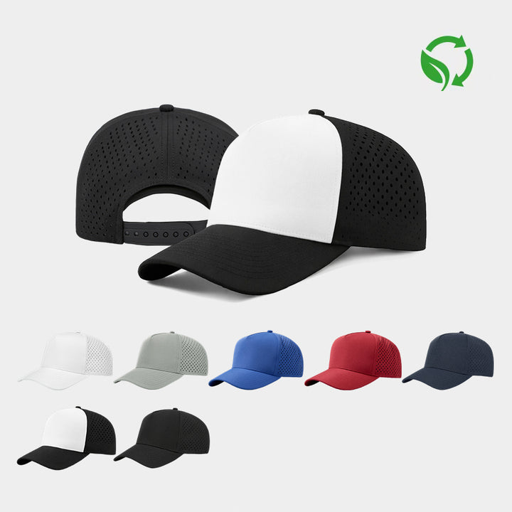 Blank Kids 5 Panel  Snapback Golf Hat - 5479 (Recycled)