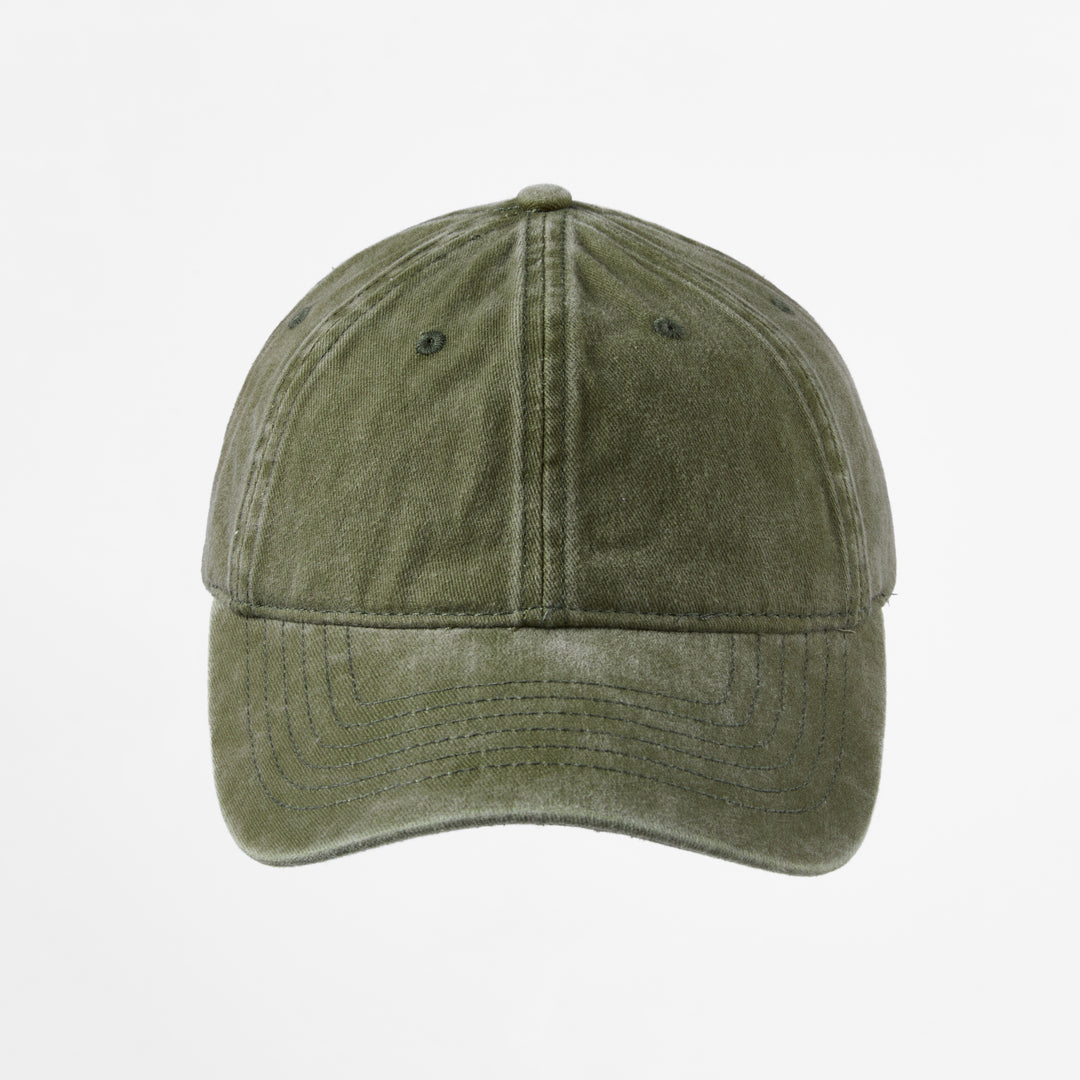 Blank 6 Panel Distressed Vintage Dad Hat  - 6123