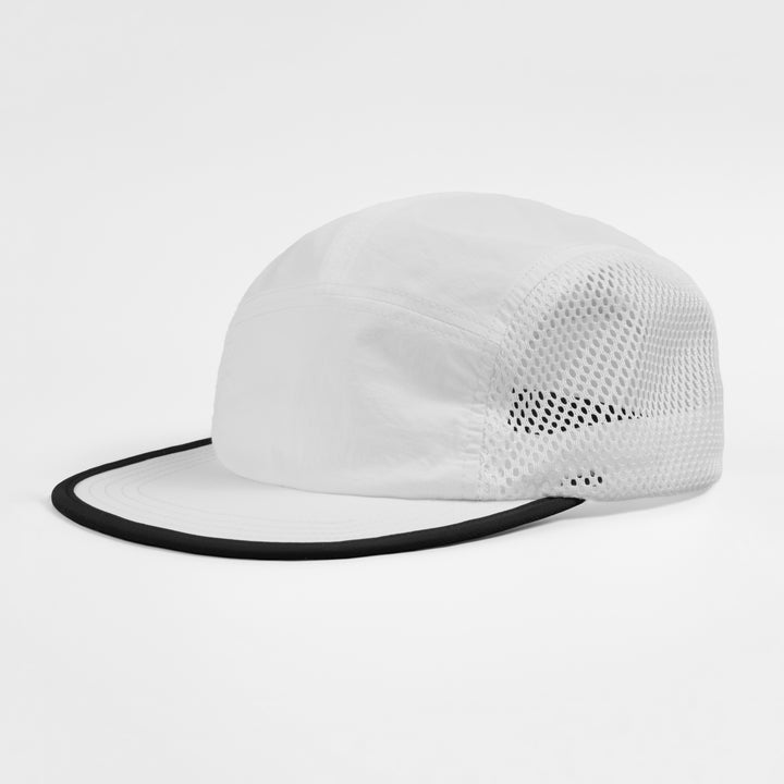 Blank  5 Panel Nylon Mesh Camper Hat- 5209(Recycled)