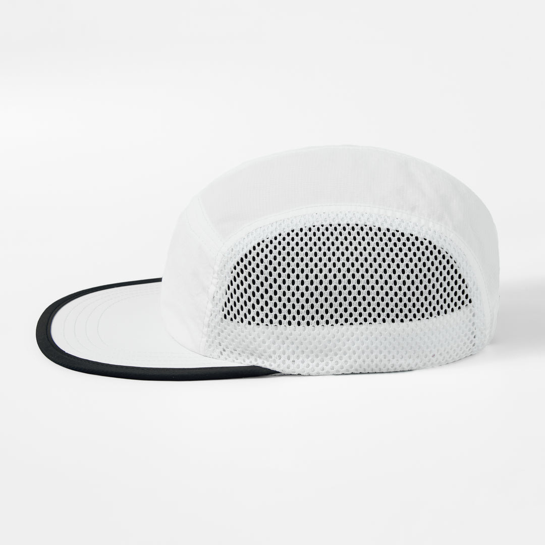 Blank  5 Panel Nylon Mesh Camper Hat- 5209(Recycled)