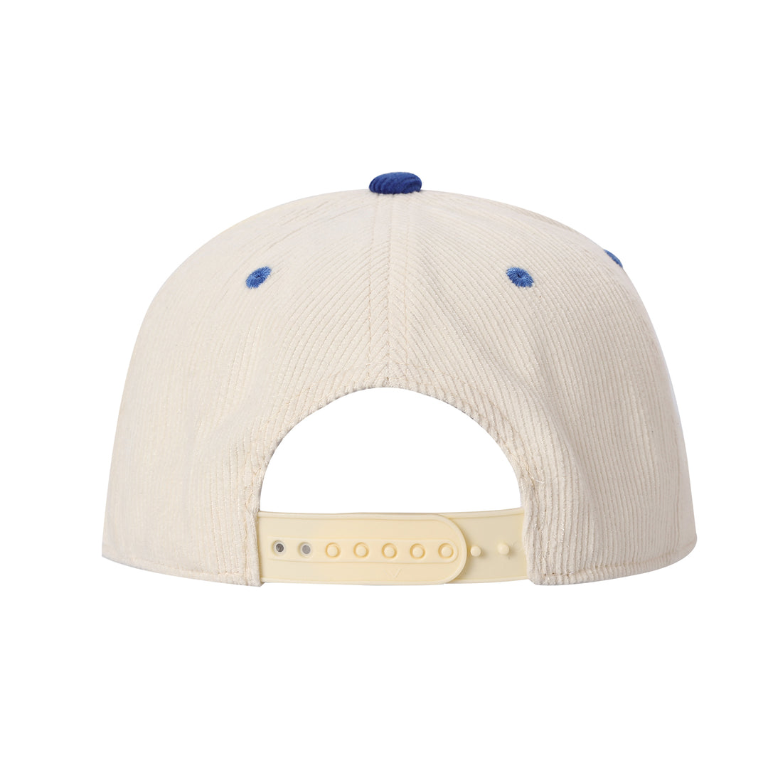 Custom Embroidered Two-Tone Corduroy Snapback