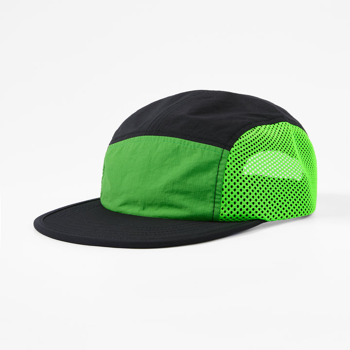 Blank  5 Panel Nylon Mesh Camper Hat- 5209(Recycled)
