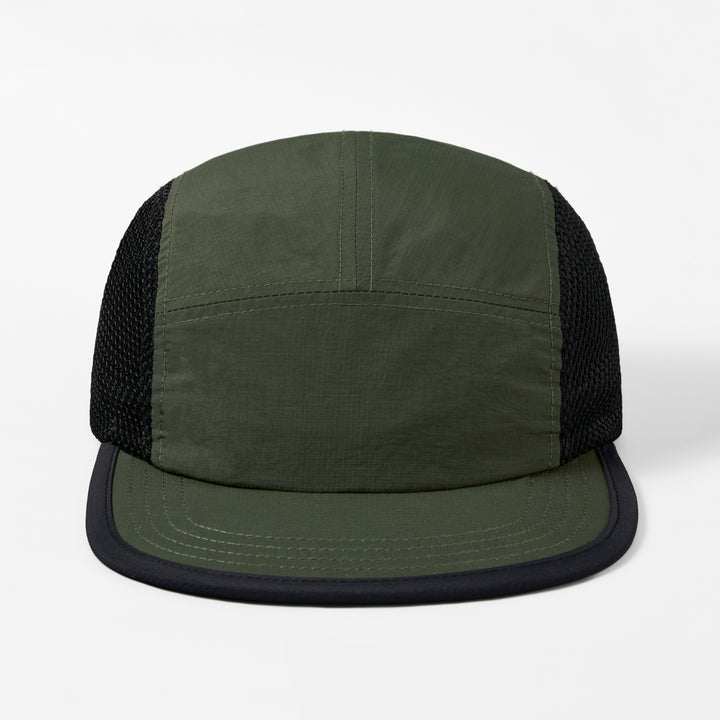 Blank  5 Panel Nylon Mesh Camper Hat- 5209(Recycled)