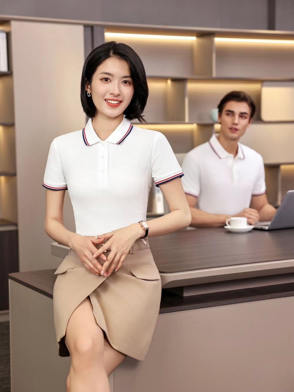 Custom Embroidered Polo Shirt (Premium Cotton Workwear)