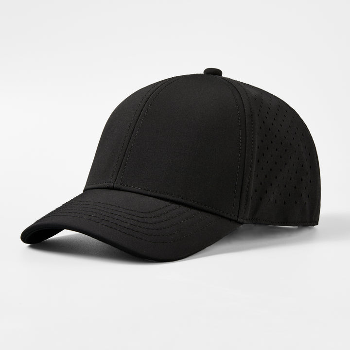 Blank Water Repellent Kids Perforated Snapback Golf Hats - 6276