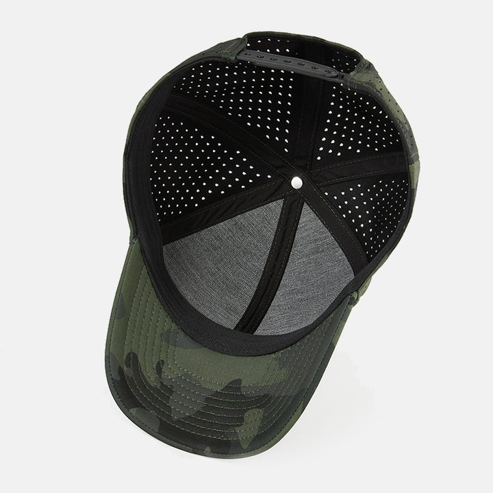 Water Repellent Perforated Snapback Hat
