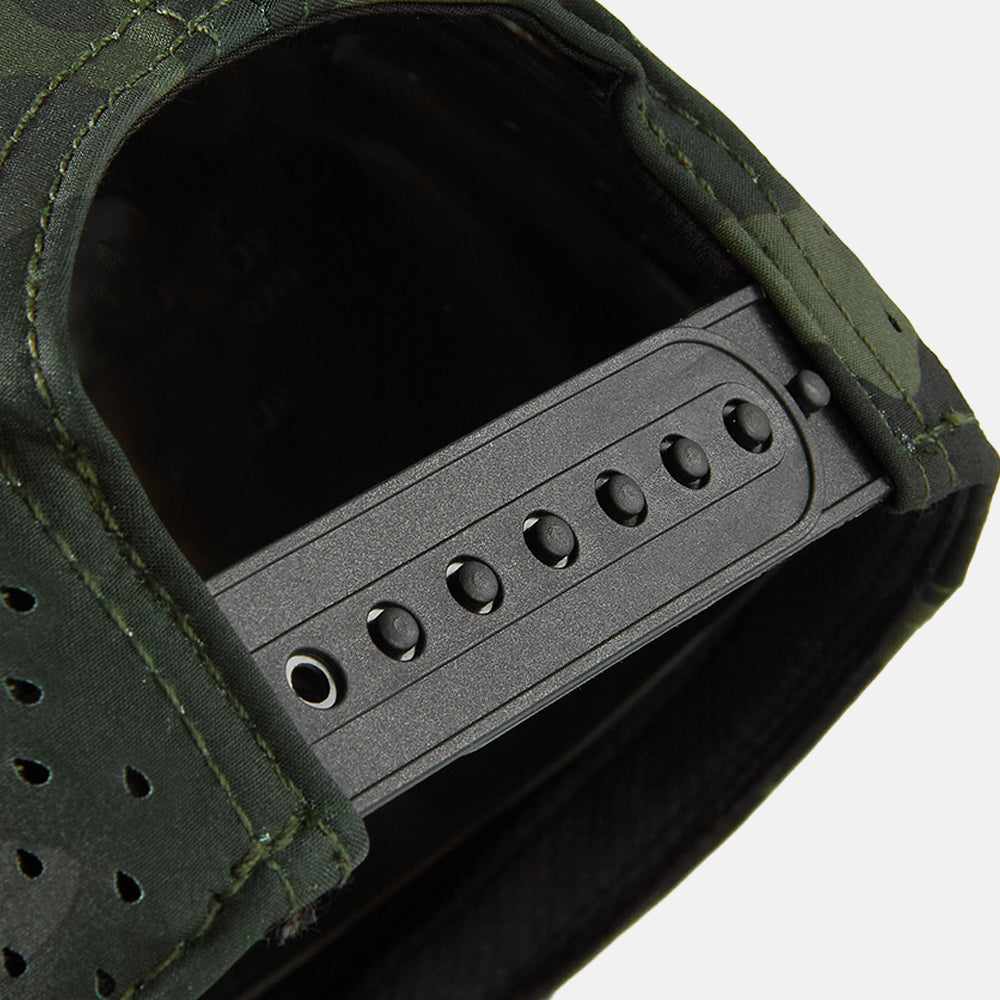 Water Repellent Perforated Snapback Hat