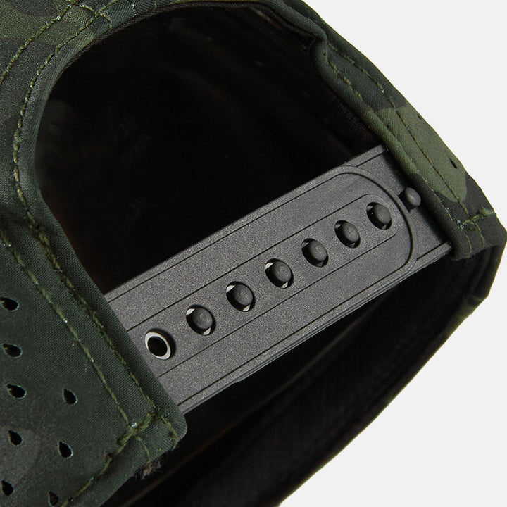 Water Repellent Perforated Snapback Hat
