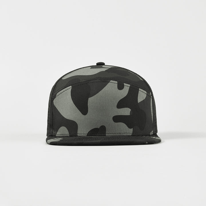 Blank Flat Bill Snapback Golf Hat Wholesale - 6023