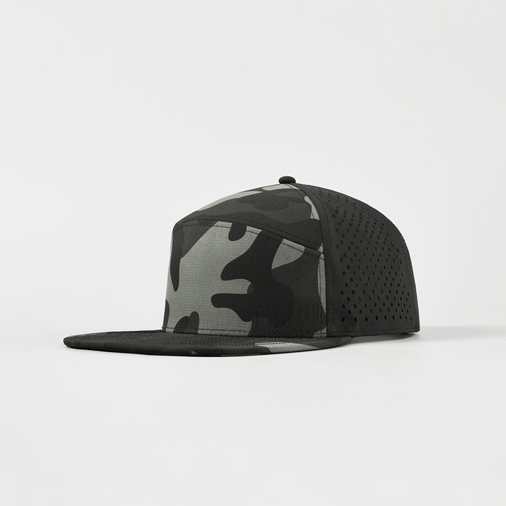 Blank Flat Bill Snapback Golf Hat Wholesale - 6023