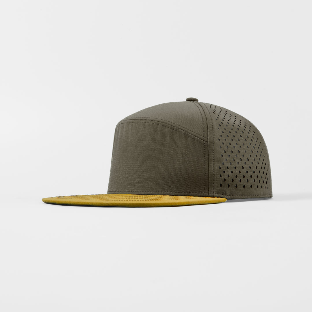 Blank Flat Bill Snapback Golf Hat Wholesale - 6023