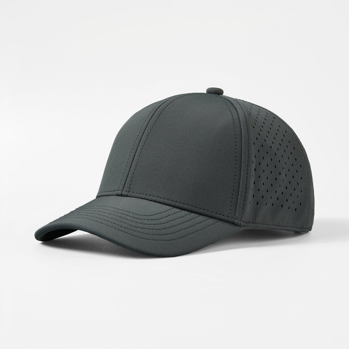 Blank Water Repellent Kids Perforated Snapback Golf Hats - 6276