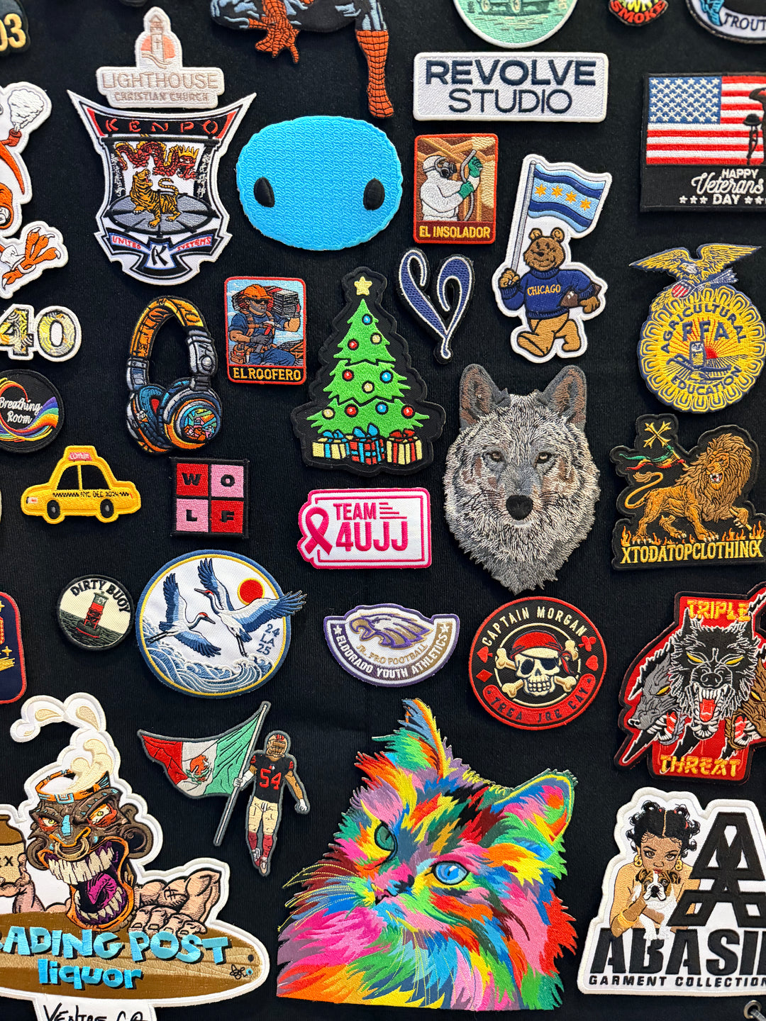 Custom Embroidered Patches (Iron-On &amp; Sew-On)