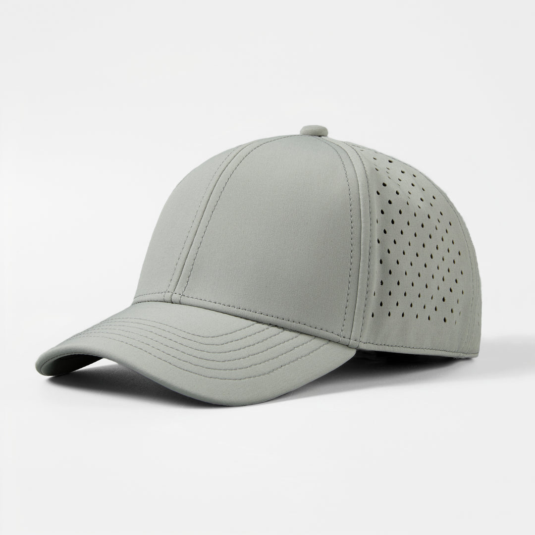 Blank Water Repellent Kids Perforated Snapback Golf Hats - 6276