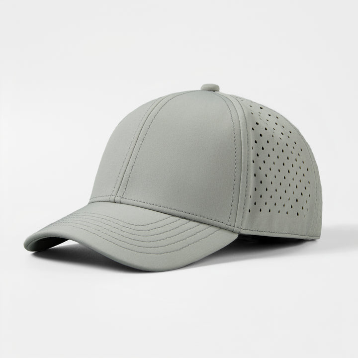 Blank Water Repellent Kids Perforated Snapback Golf Hats - 6276