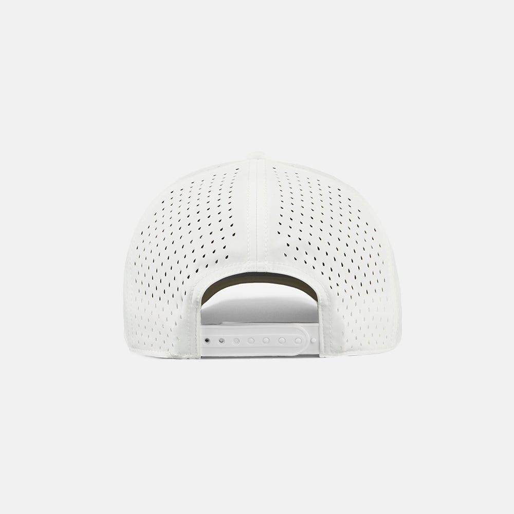 Water Repellent Perforated Snapback Hat