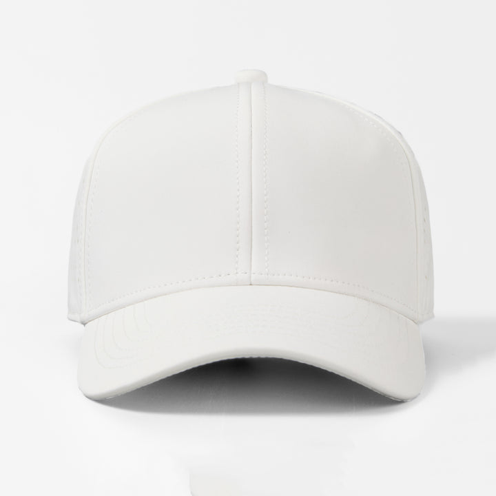 Blank Water Repellent Kids Perforated Snapback Golf Hats - 6276