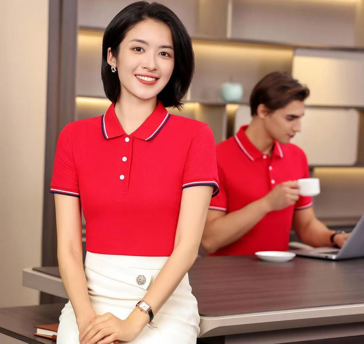Custom Embroidered Polo Shirt (Premium Cotton Workwear)
