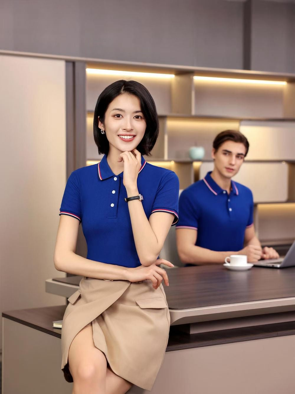 Custom Embroidered Polo Shirt (Premium Cotton Workwear)